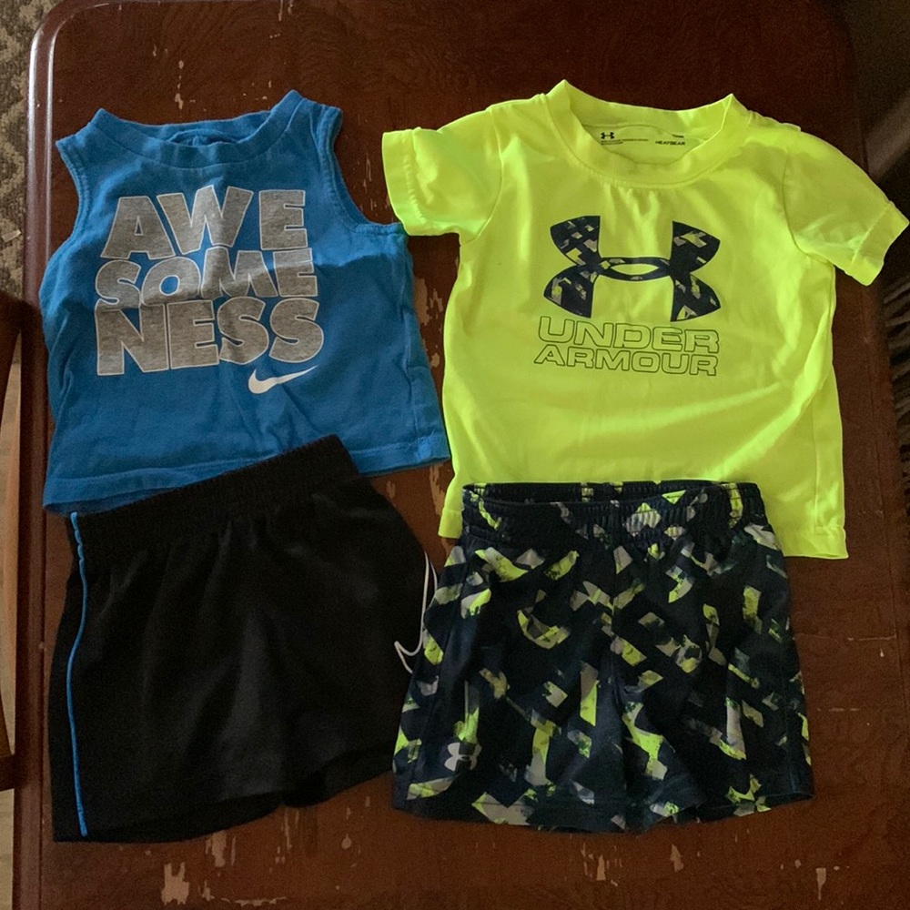 Nike & Under Armor Toddler Outfit Bundle